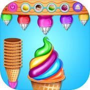 Ice Cream Shop Cone Maker Game