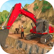 Road Construction Excavator 3D