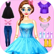 Doll Makeover DIY Dress Up 3D