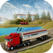 Play Oil Tanker Truck Cargo Sim 3D