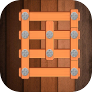Play Screw Pin: Wood Nuts Puzzle