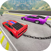 Chained Cars Stunt Racing Game