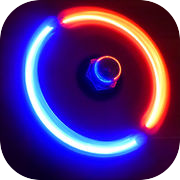 Magic Fidget Spinner Glow Battle Simulator