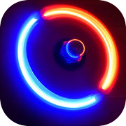 Play Magic Fidget Spinner Glow Battle Simulator