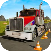 18 wheeler truck parking Sim