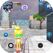 Play Hedgehog Hero:Grand City Theft