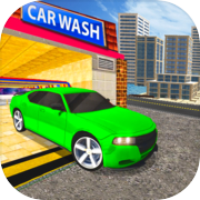 Car Wash Service Station: Car Driver