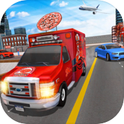 Pizza Delivery Van Driver Game