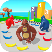Gorilla Run! Bridge Runners 3D