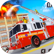 Fire Truck Driving Rescue 911 Fire Engine Games