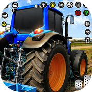 Play Farming Tractor Village Games
