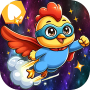 Play Super Chicken Space Game