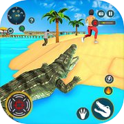 Play Hungry Crocodile Attack Sim 3D