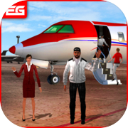 Play Tourist Transporter Airplane Flight Simulator 2018