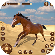 Play Wild Horse Riding Sim: Racing