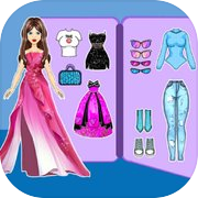 Play Paper Doll Dress up DIY Games