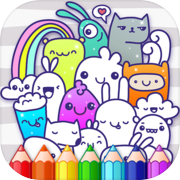 Doodle Coloring Book for Kids