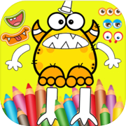 Mix Monster Coloring Game