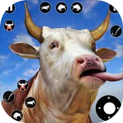 Scary Evil Cow Simulator Games