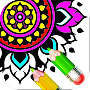 Play Rainbow coloring by number