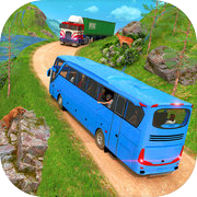 Offroad Snow Bus Driving Games
