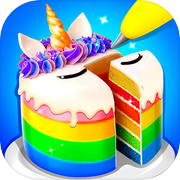 Play Rainbow Cake Desserts Master