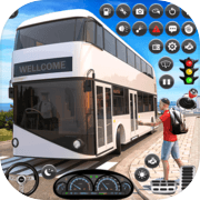 Coach Bus Driving Games 3D