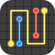 Neon Dots Puzzle Game