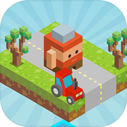Play Blocky Road Mover