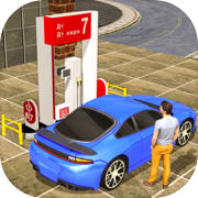 Play Gas Car Station Services: Highway Car Driver