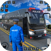 US Police Bus Games 3D