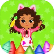 Play Magic House Doll : Coloring