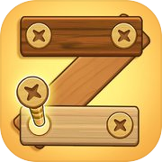 Play Screw Puzzle: Wood Nut & Bolt