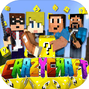 Play CRAZY CRAFT: LUCKY BLOCK - Mini Multiplayer Game
