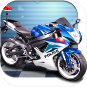 3D Police Motorcycle Race 2016