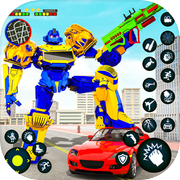 Robot Hero City Battle Games