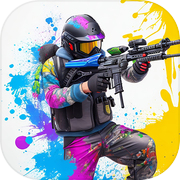 Paintball Attack 3D: Color War